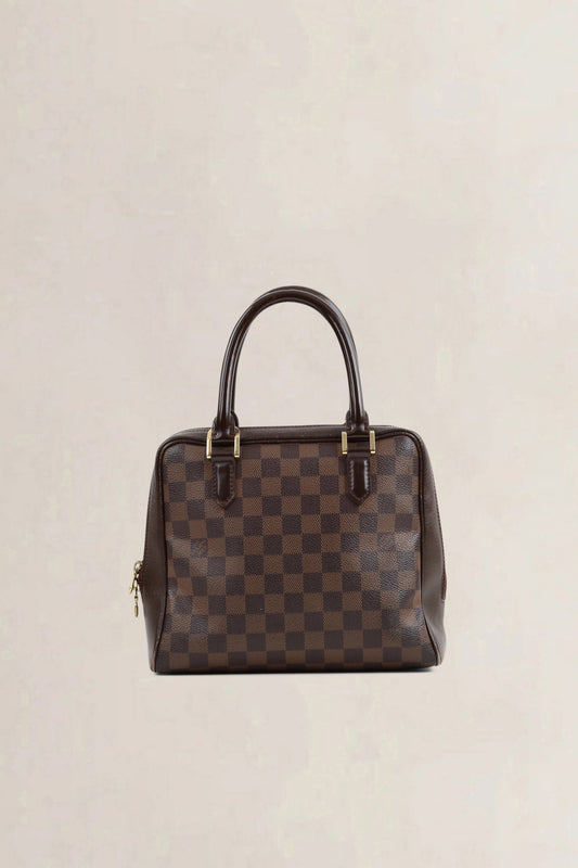 Louis Vuitton Damier Ebene Brera Top Handle Bag