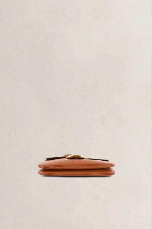 Delvaux Cognac Shoulder Bag