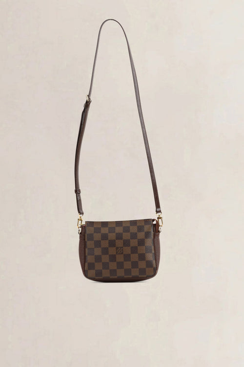 Louis Vuitton Damier Ebene Trousse Pochette Crossbody Bag