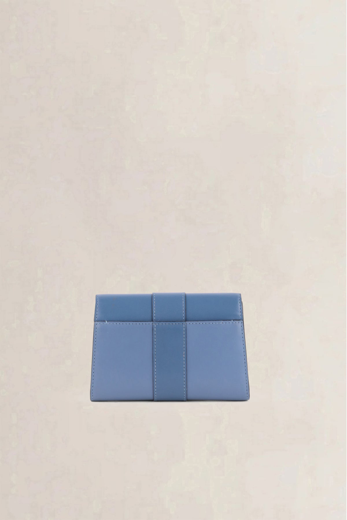 Delvaux Blue Brillant Compact Wallet