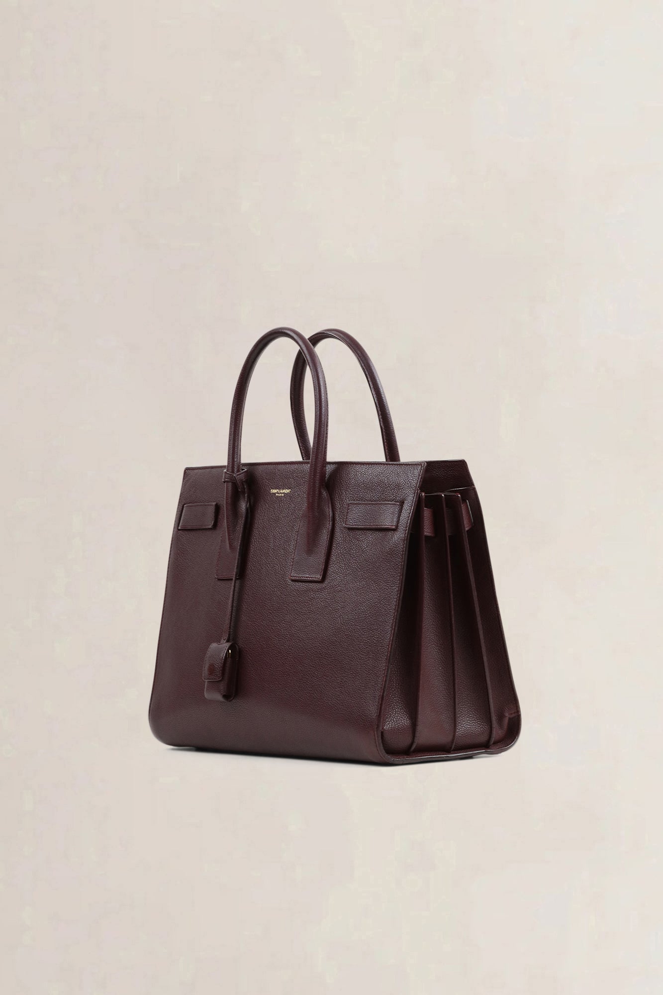 Saint Laurent Burgundy Sac De Jour Small