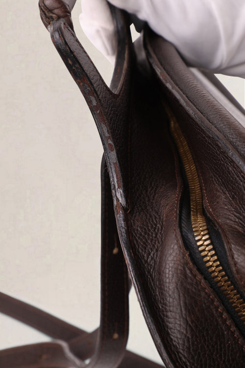 Delvaux Vintage Dark Brown Jumping Calf Backpack
