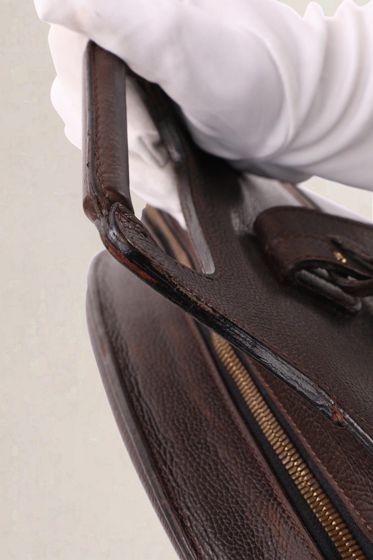 Delvaux Vintage Dark Brown Jumping Calf Backpack