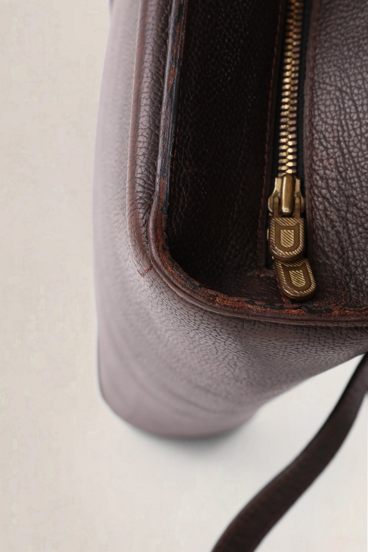 Delvaux Vintage Dark Brown Jumping Calf Backpack