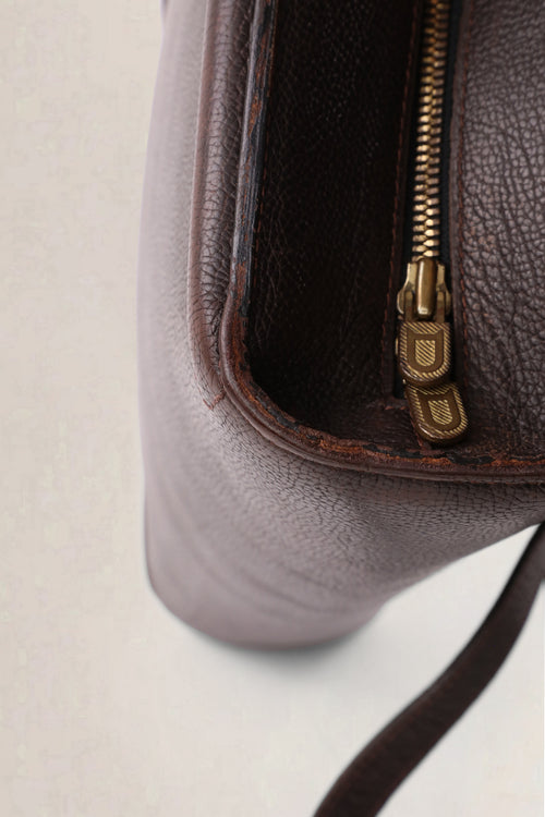 Delvaux Vintage Dark Brown Jumping Calf Backpack