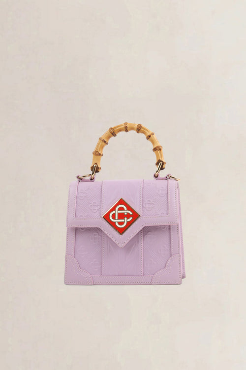 Casablanca Lilac Mini Jeanne Crossbody Bag
