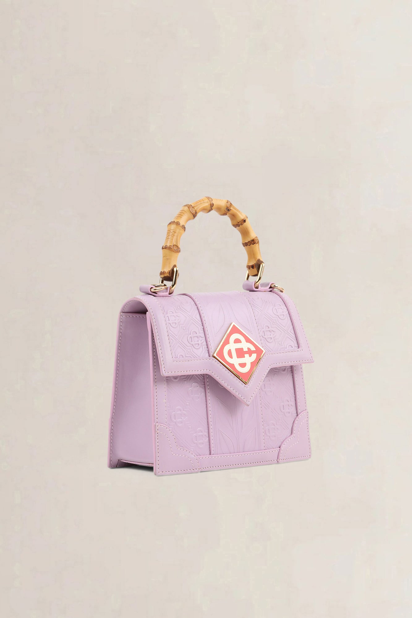 Casablanca Lilac Mini Jeanne Crossbody Bag