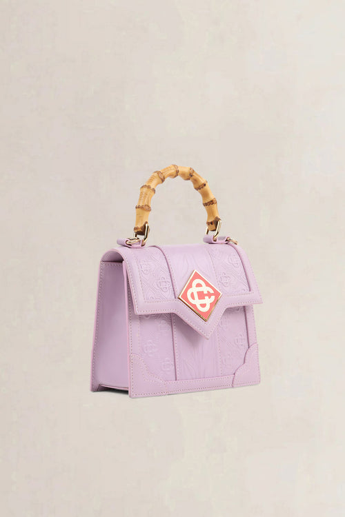 Casablanca Lilac Mini Jeanne Crossbody Bag