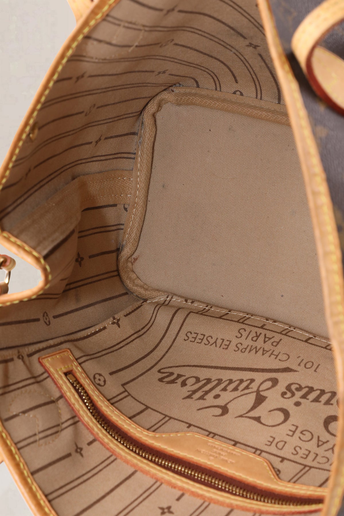 Louis Vuitton Brown Neverfull Monogram PM Shoulder Bag
