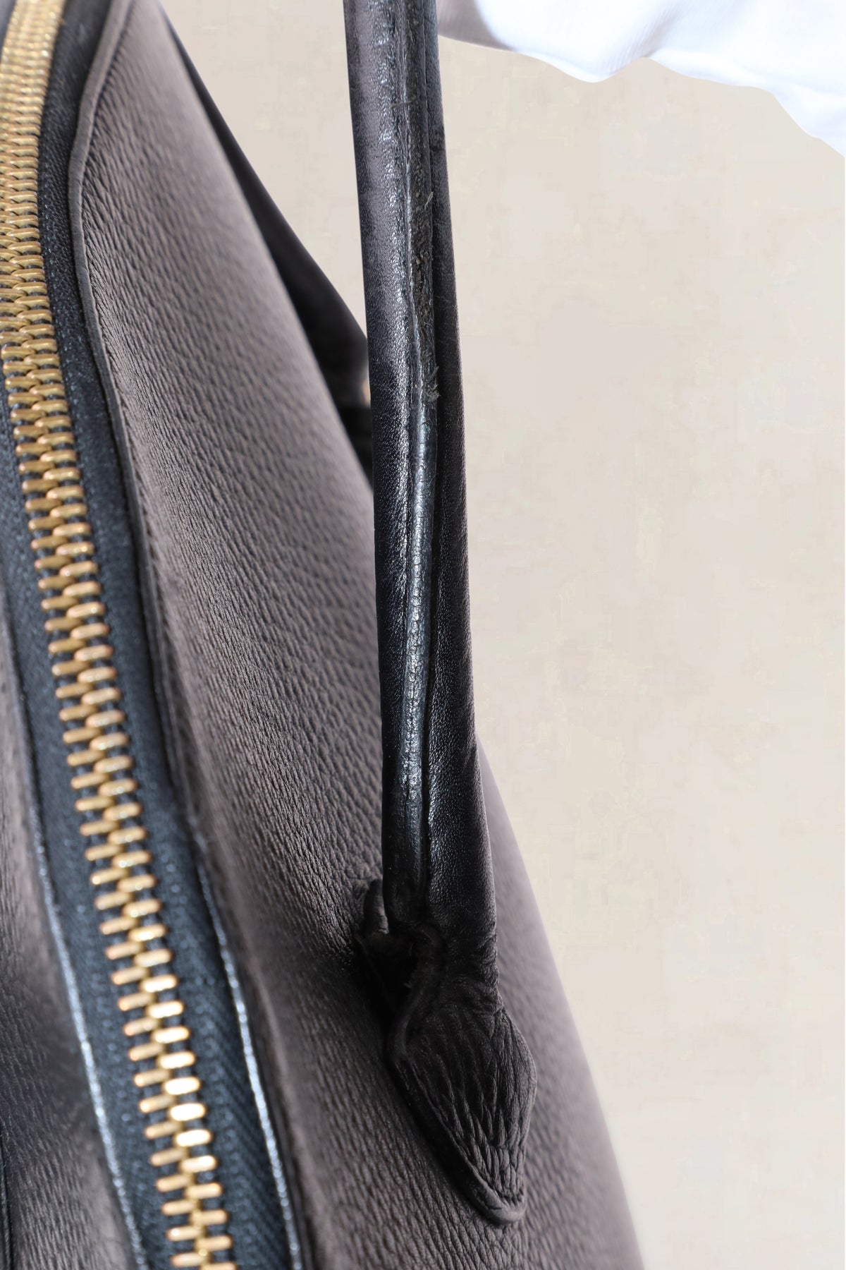 Delvaux Black Mousson Shoulder Bag