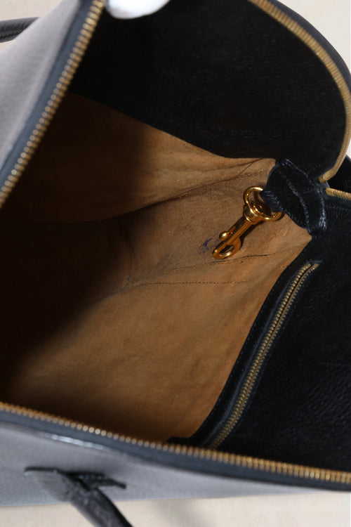 Delvaux Black Mousson Shoulder Bag