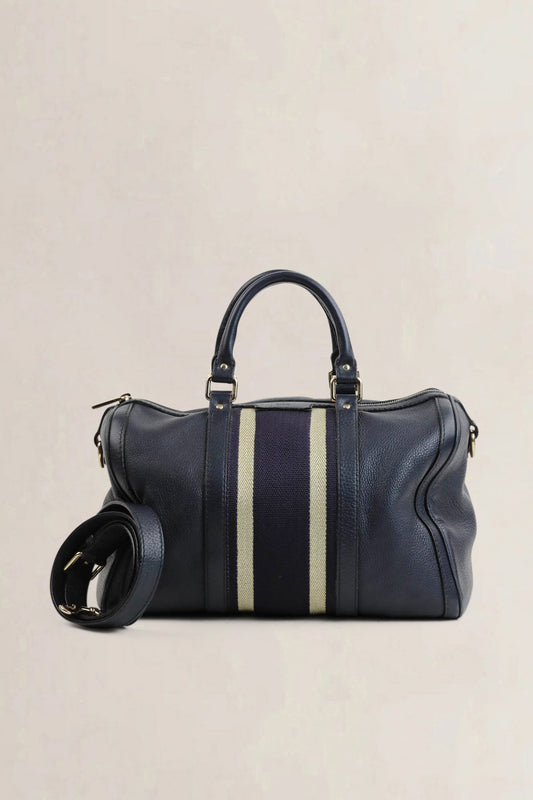 Gucci Navy Blue Boston Crossbody Bag