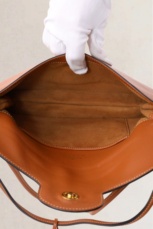 Delvaux Cognac Shoulder Bag