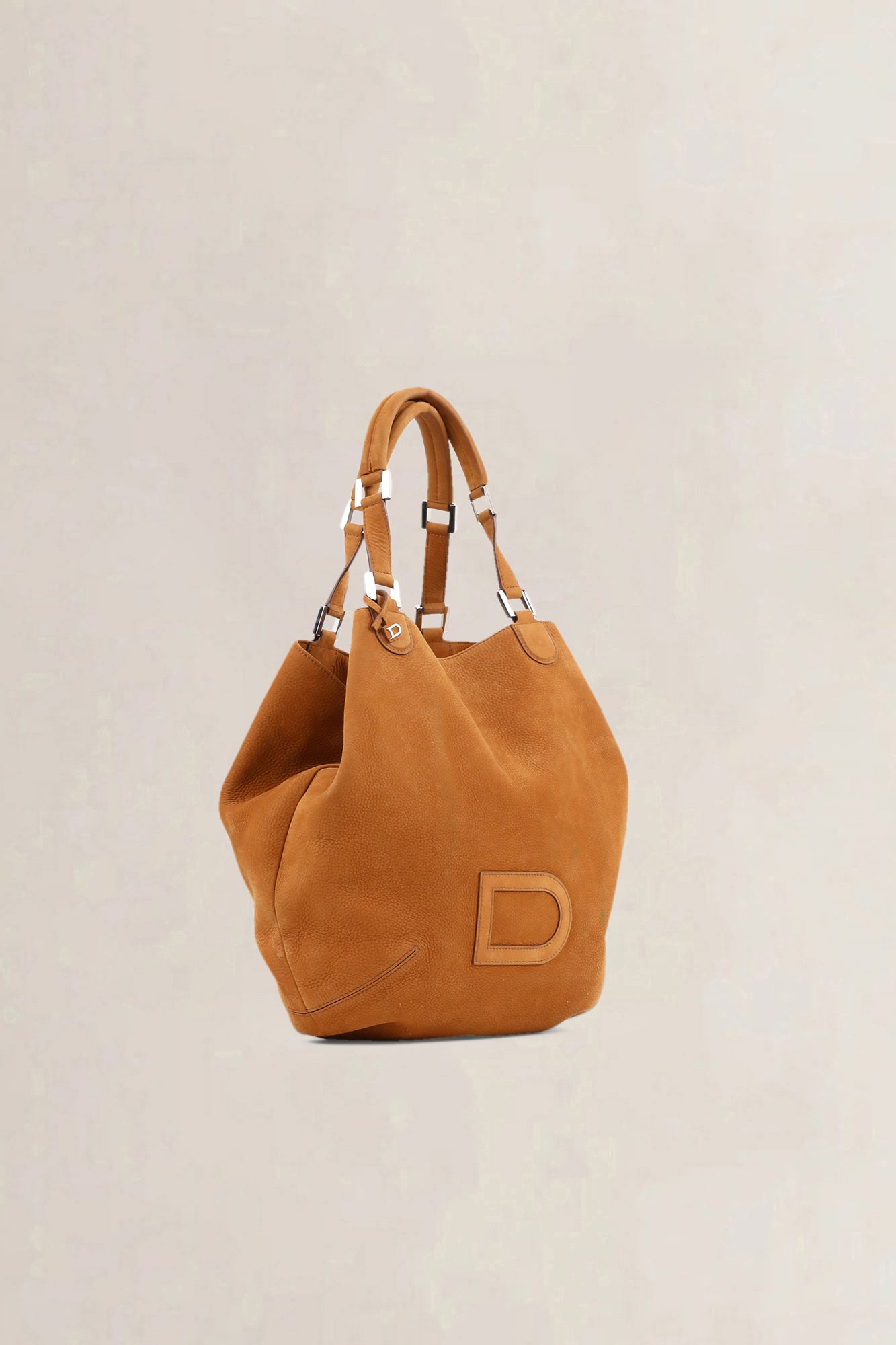Delvaux Cognac Nubuck Louise — vintage