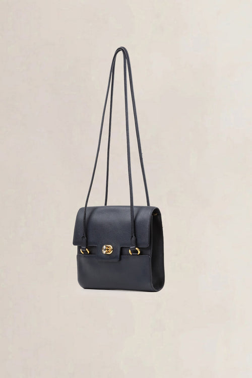 Delvaux Blue Ciel Crossbody Bag