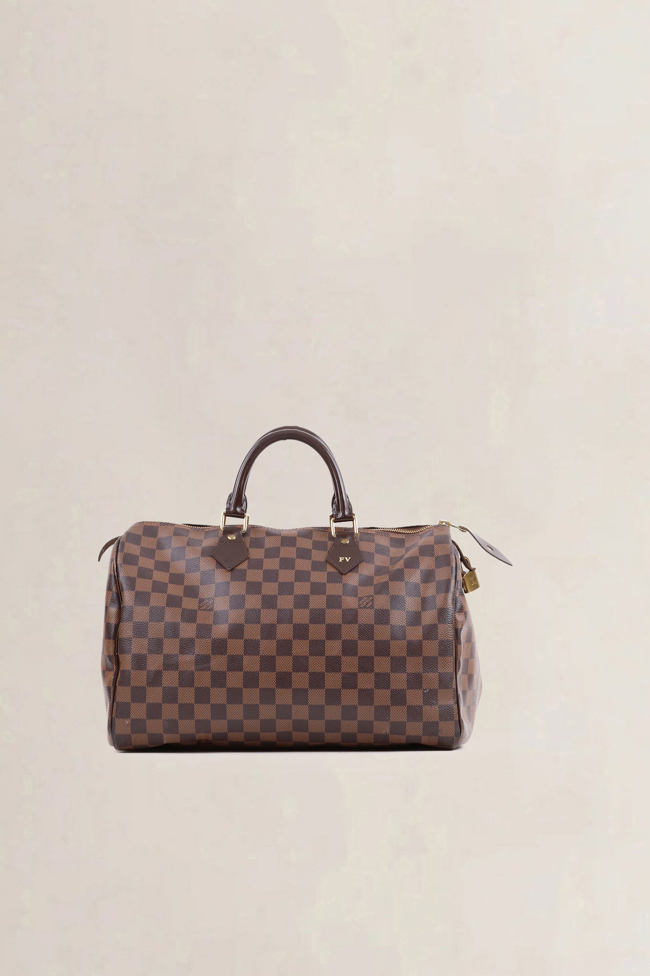 Louis Vuitton Damier Ebene Speedy 35 — vintage