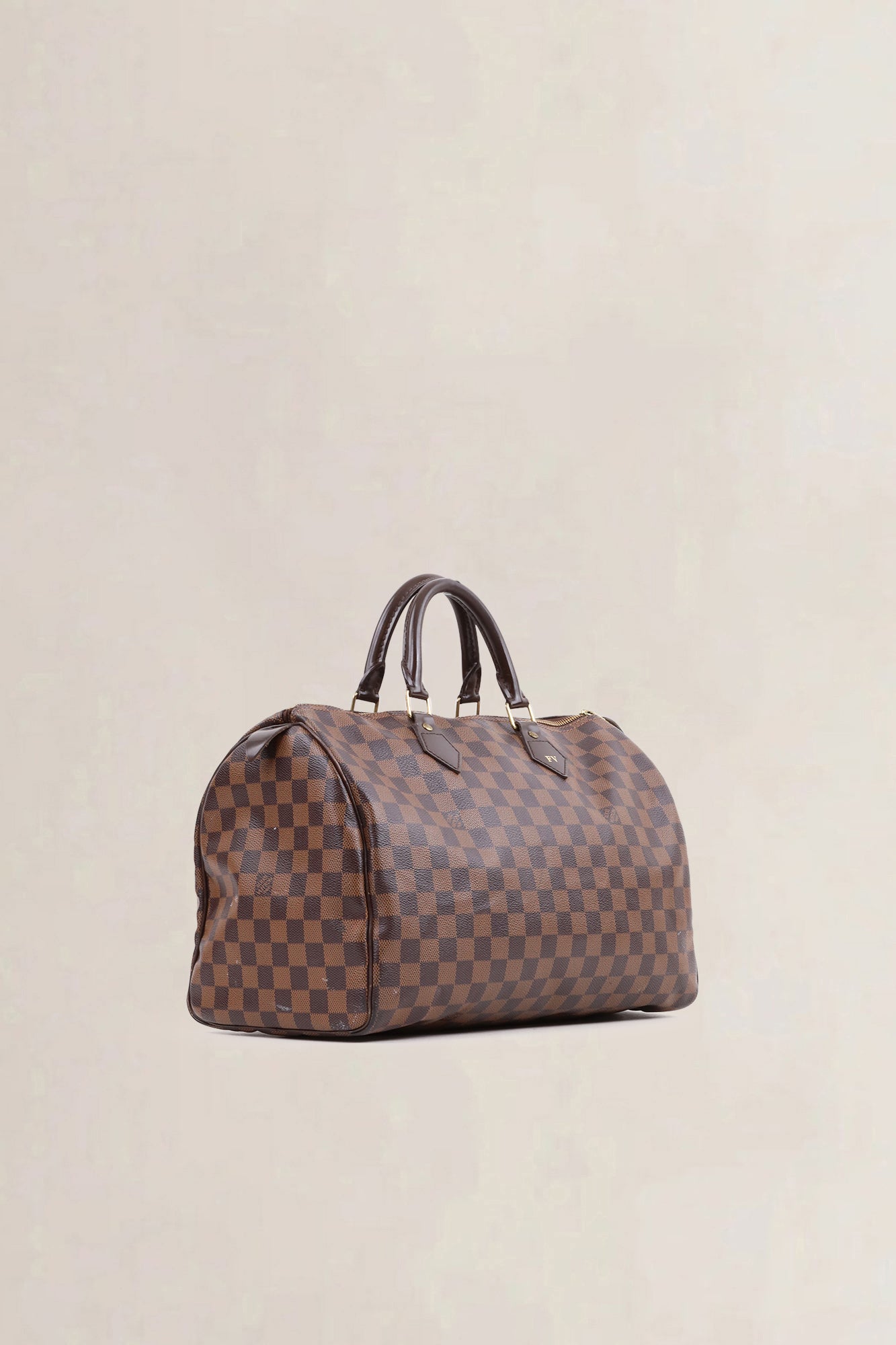 Louis Vuitton Damier Ebene Speedy 35 — vintage