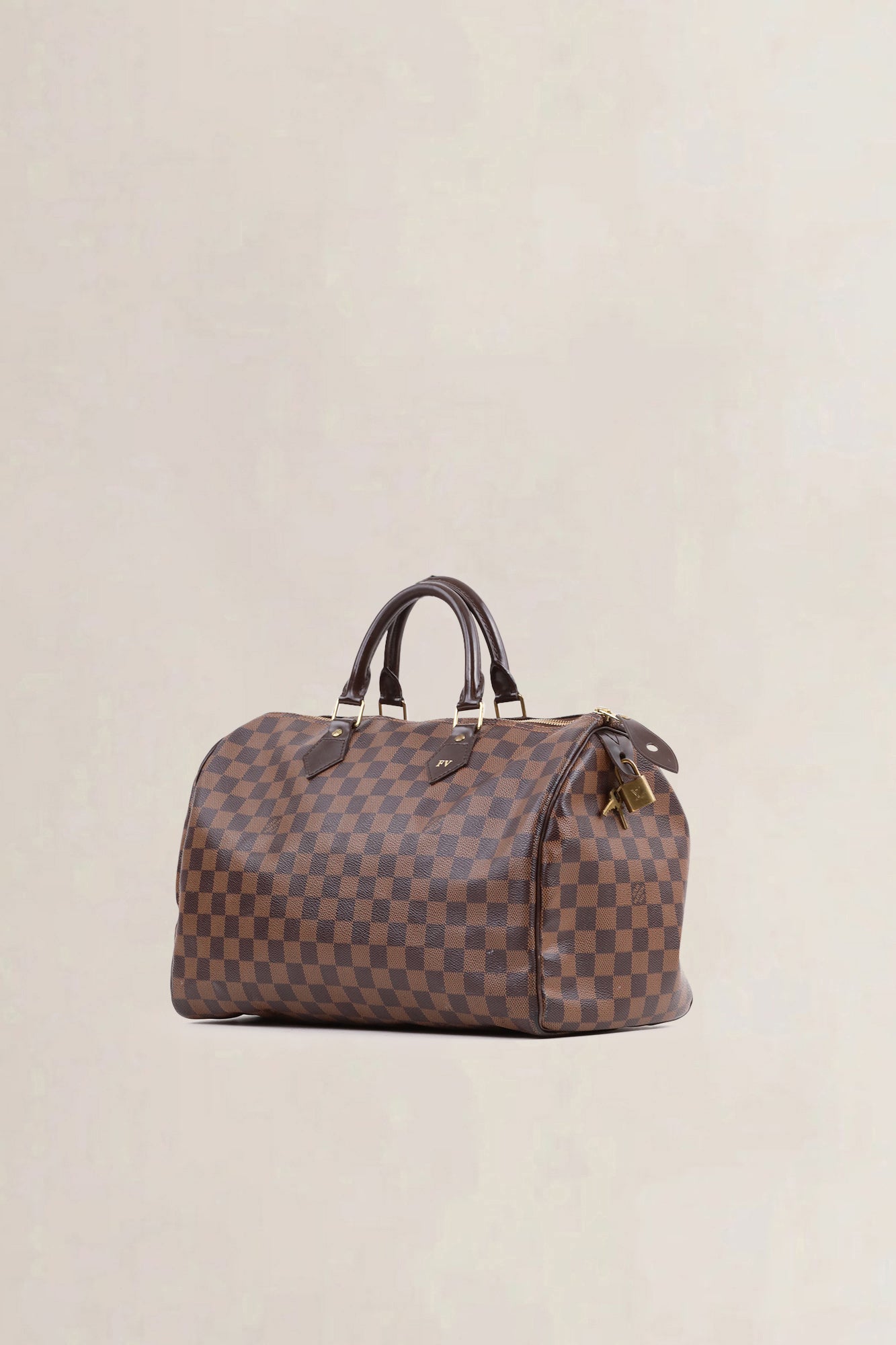 Louis Vuitton Damier Ebene Speedy 35 — vintage