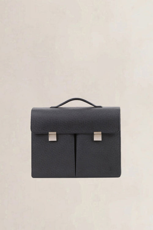Louis Vuitton Taiga Serviette Kazan Business Briefcase