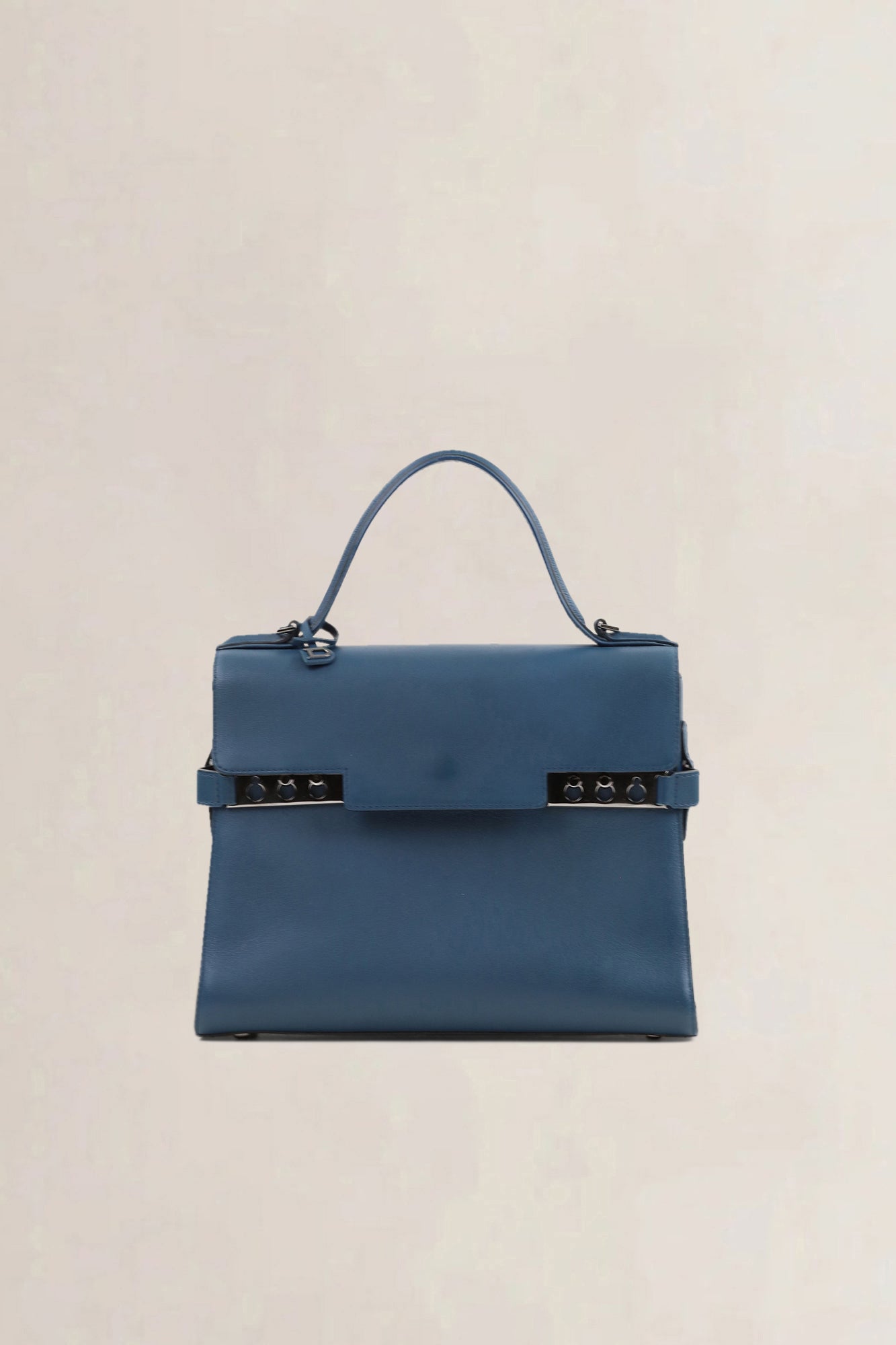 Delvaux Bleu De Prusse Tempête MM — vintage