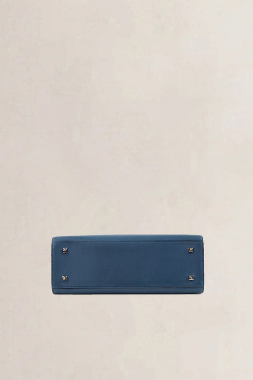 Delvaux Bleu De Prusse Tempête MM Crossbody Bag