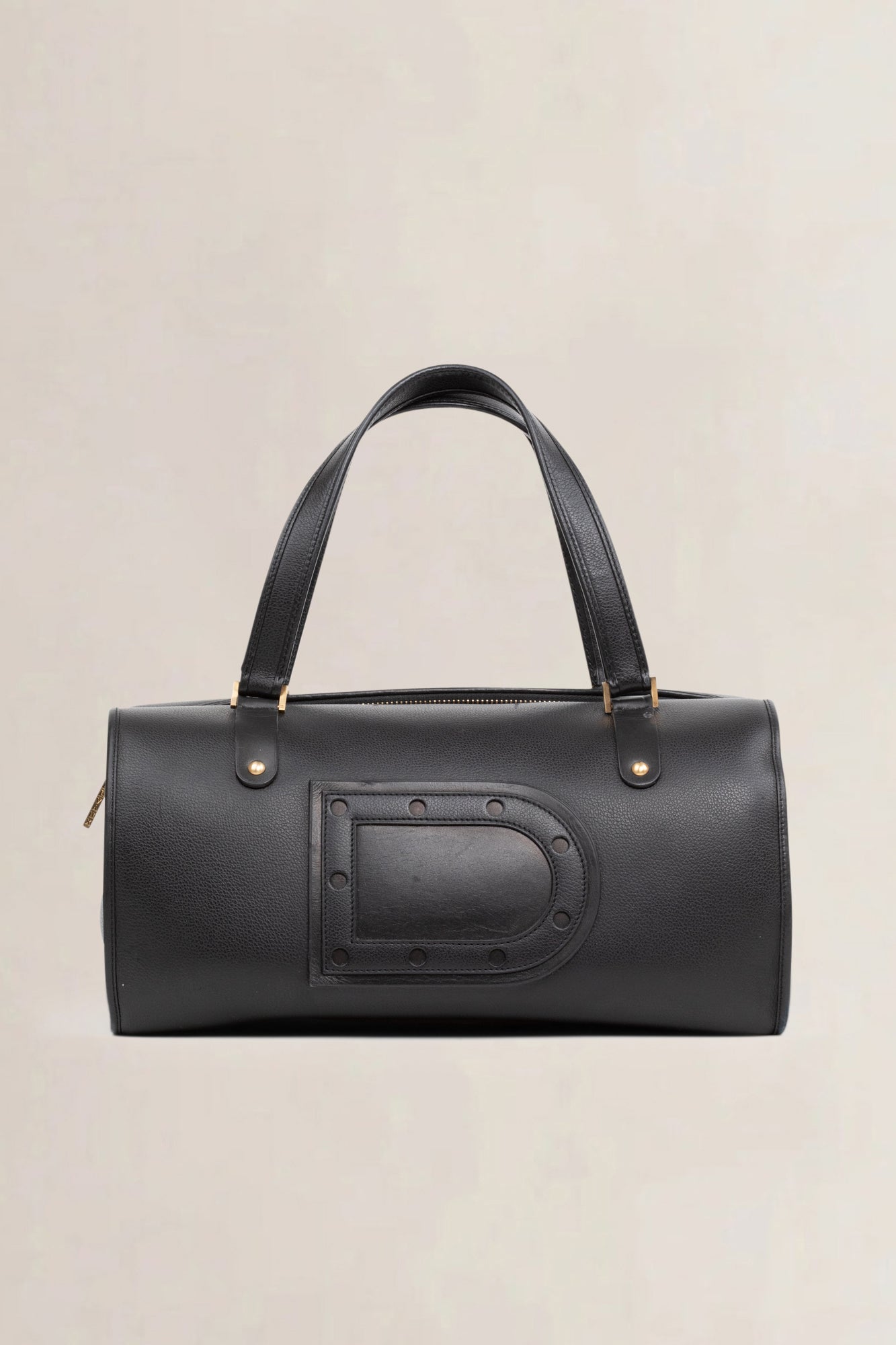 Delvaux Black Astrid GM Top Handle Bag