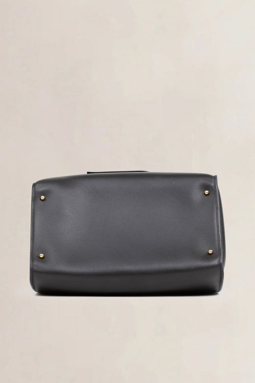 Delvaux Black Astrid GM Top Handle Bag