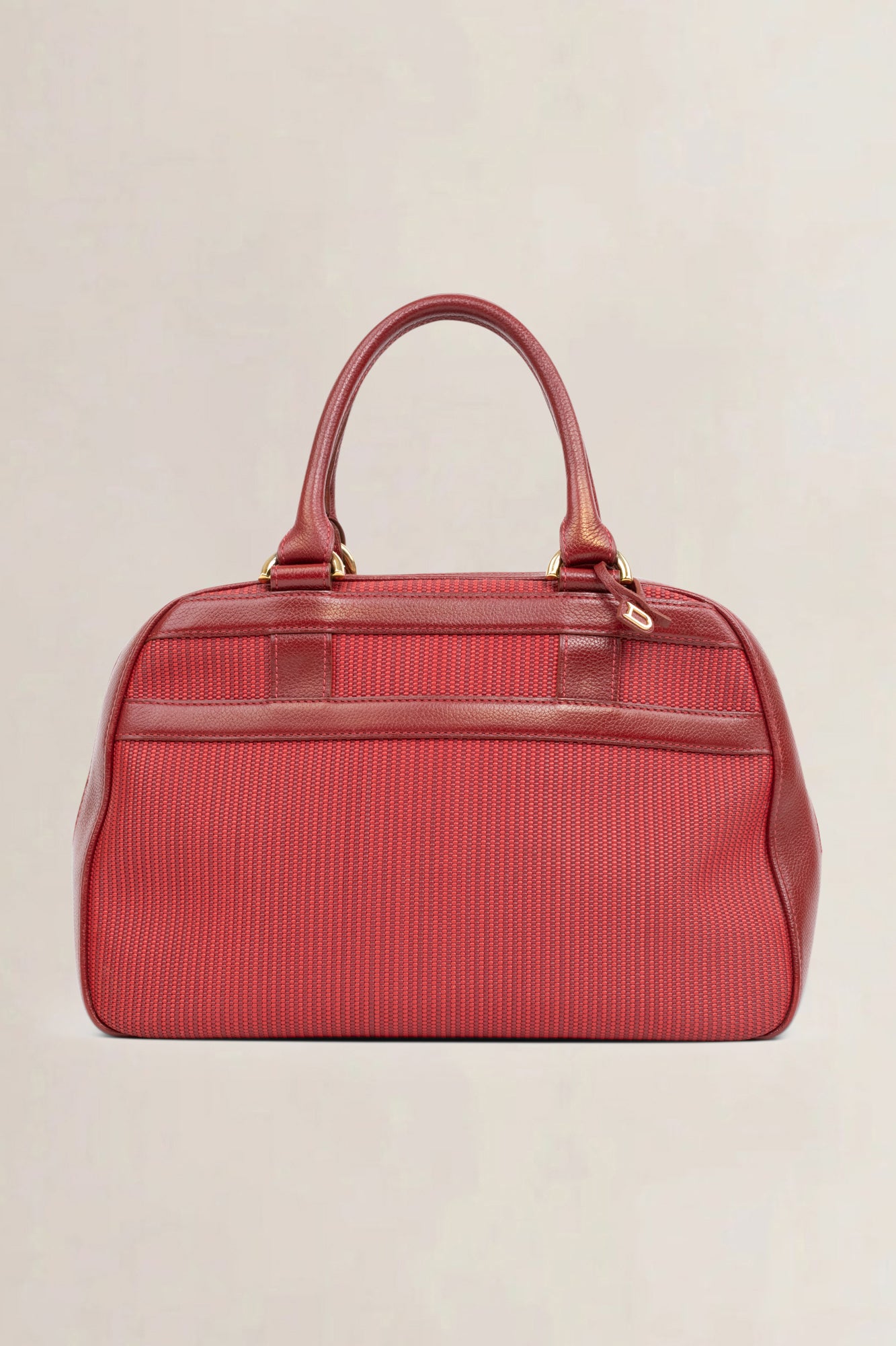 Delvaux Rosso Parole GM Top Handle Bag