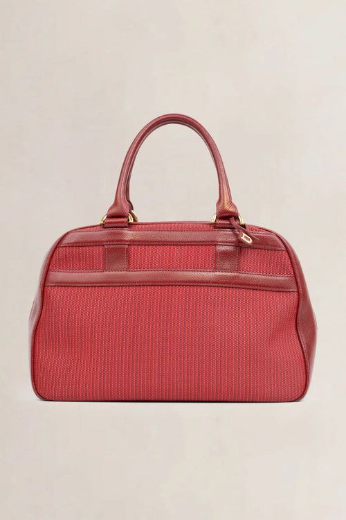 Delvaux Rosso Parole GM Top Handle Bag