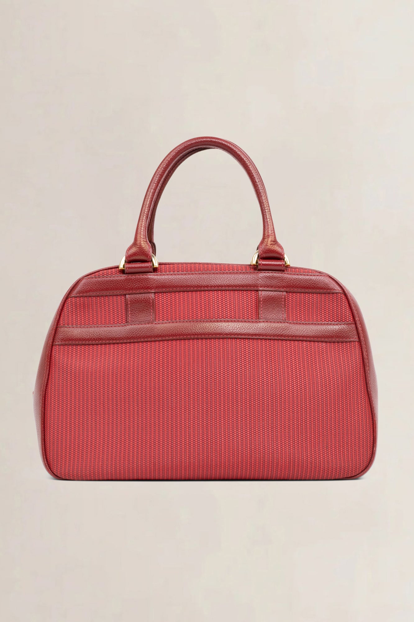 Delvaux Rosso Parole GM Top Handle Bag