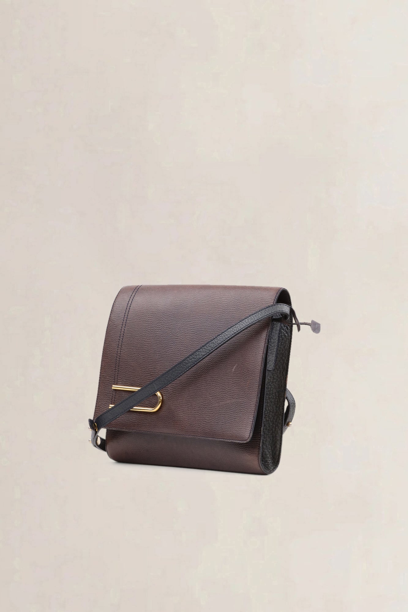 Delvaux Brown Leather Diadème — preloved