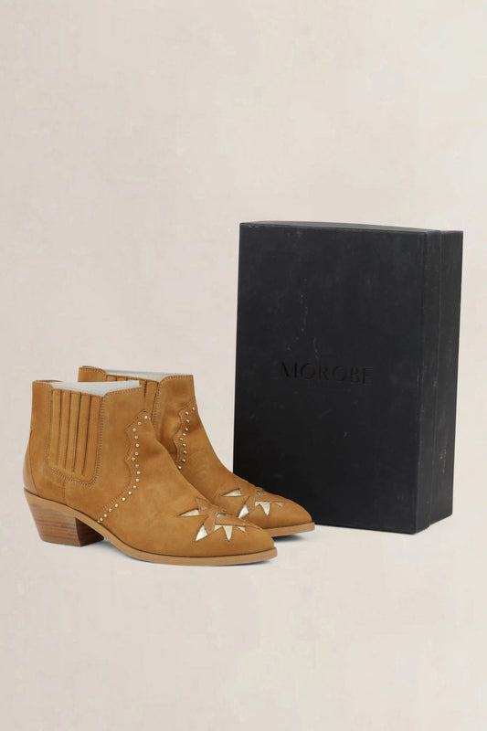 Morobe Brown Suède Boots