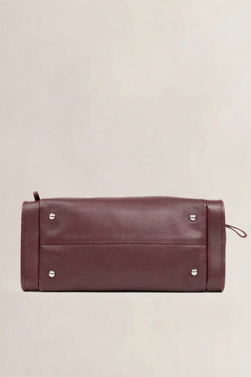 Delvaux Dimanche Bordeaux Top Handle Bag