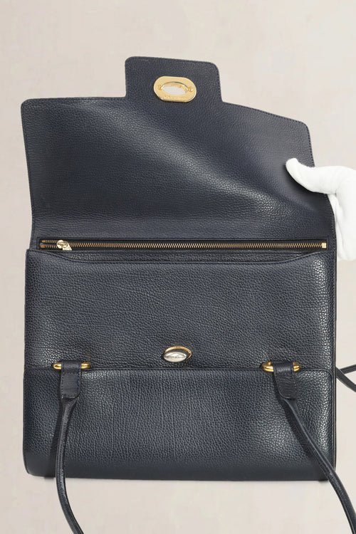 Delvaux Blue Ciel Crossbody Bag