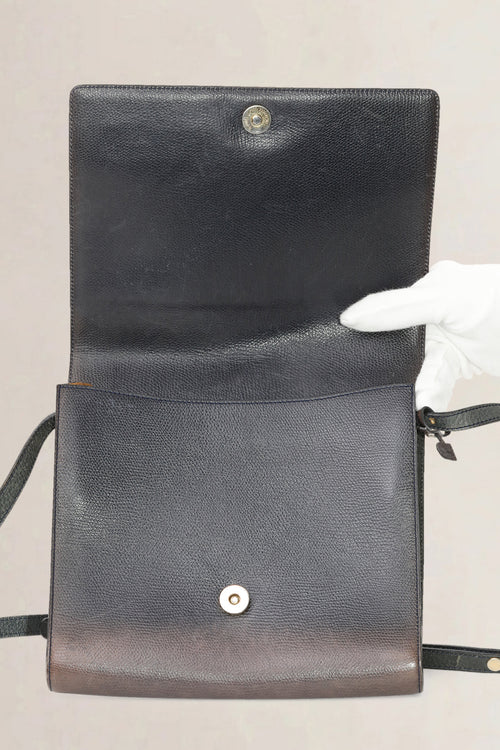 Delvaux Brown Leather Diadème Crossbody Bag