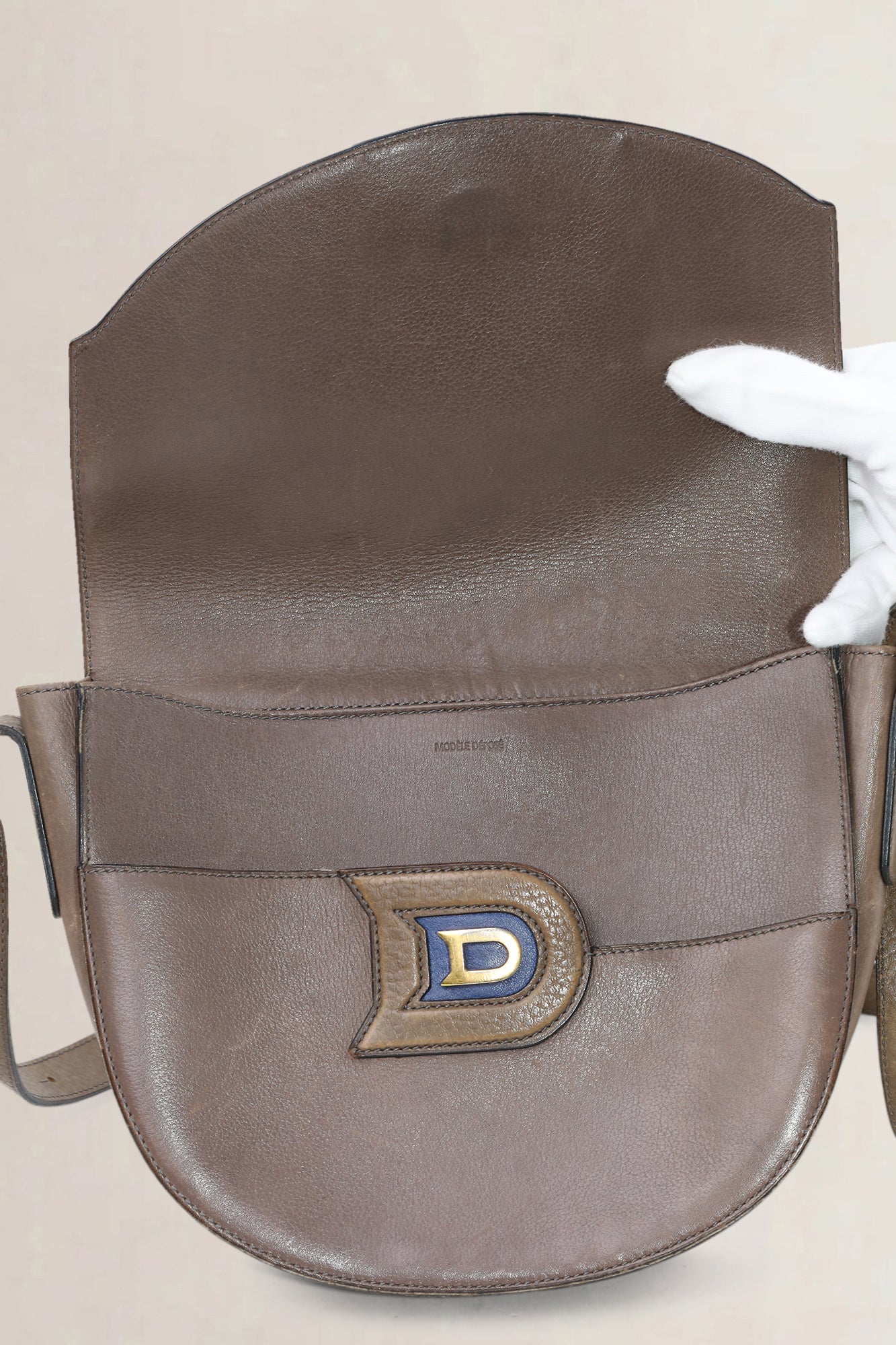 Delvaux Brown Leather — preloved
