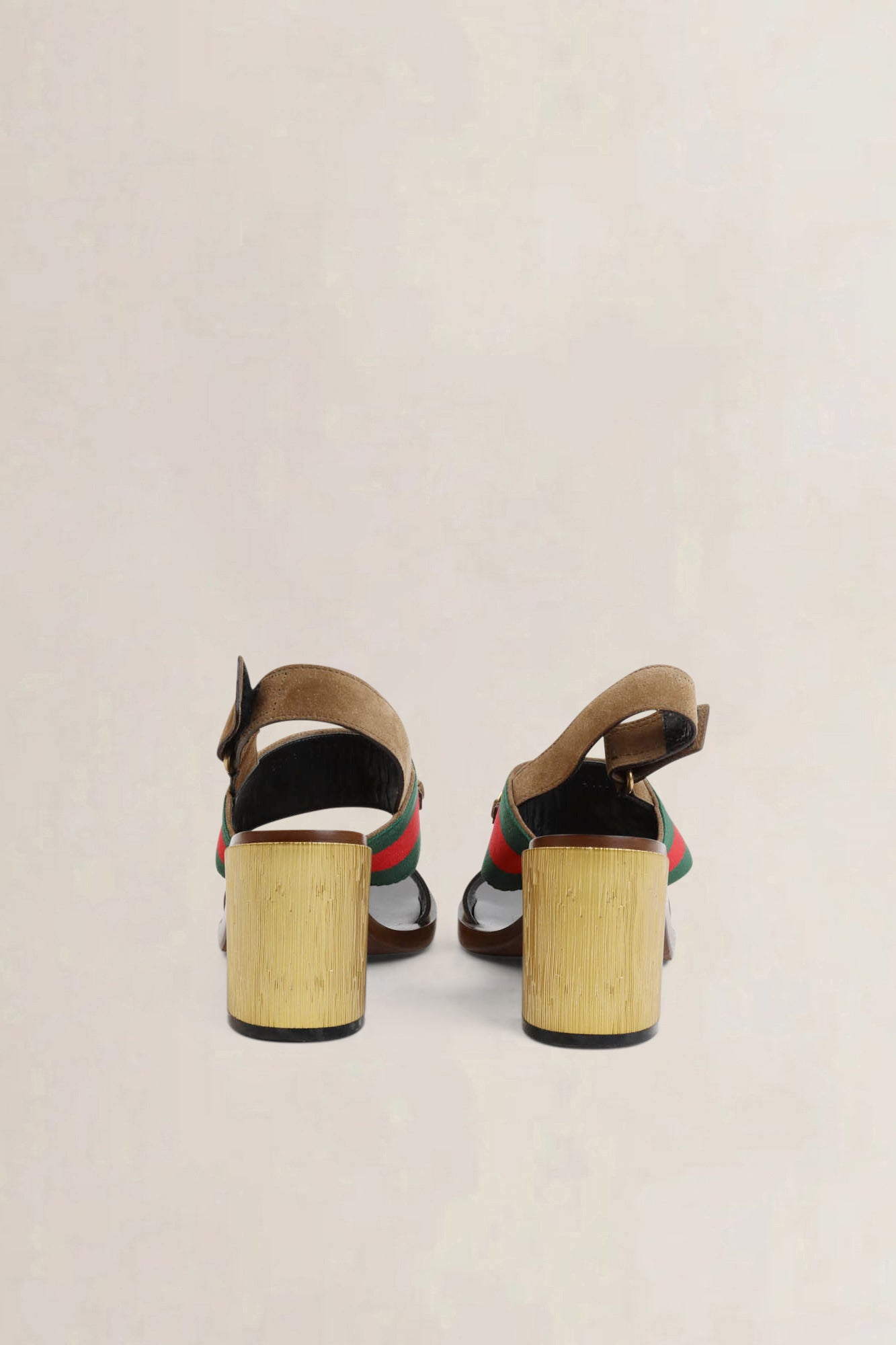 Gucci Horsebit Slingback Block Heels