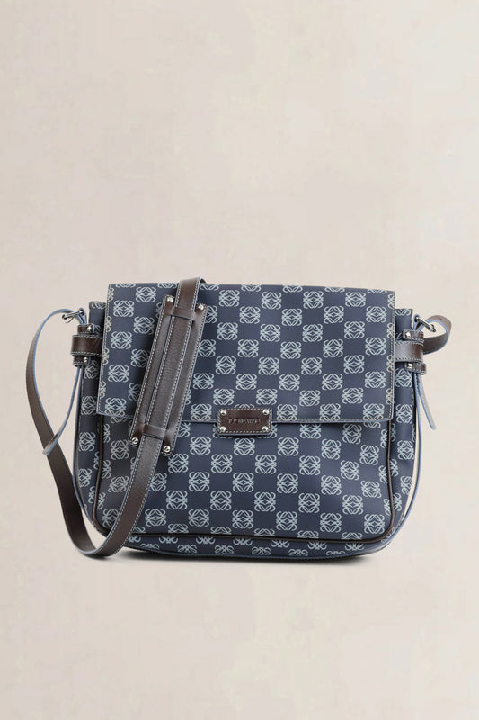 Loewe Blue Anagram Crossbody Bag