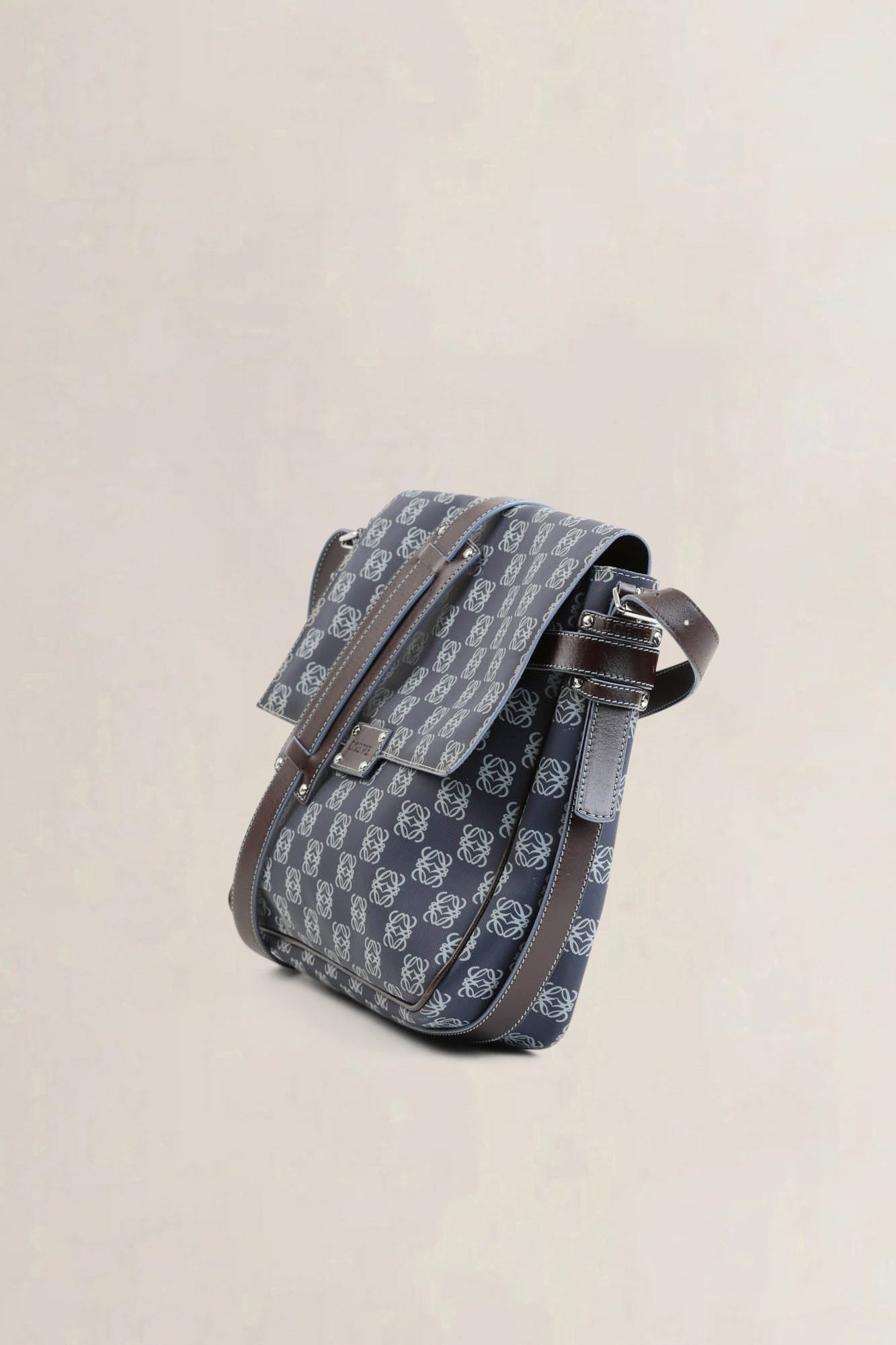 Loewe Blue Anagram Crossbody Bag
