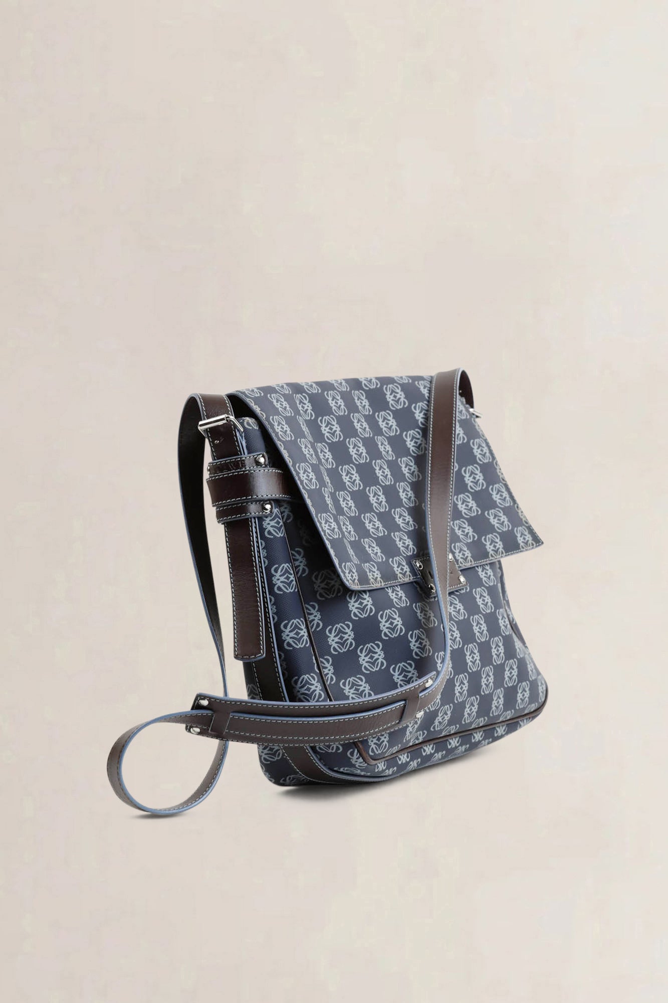 Loewe Blue Anagram Crossbody Bag