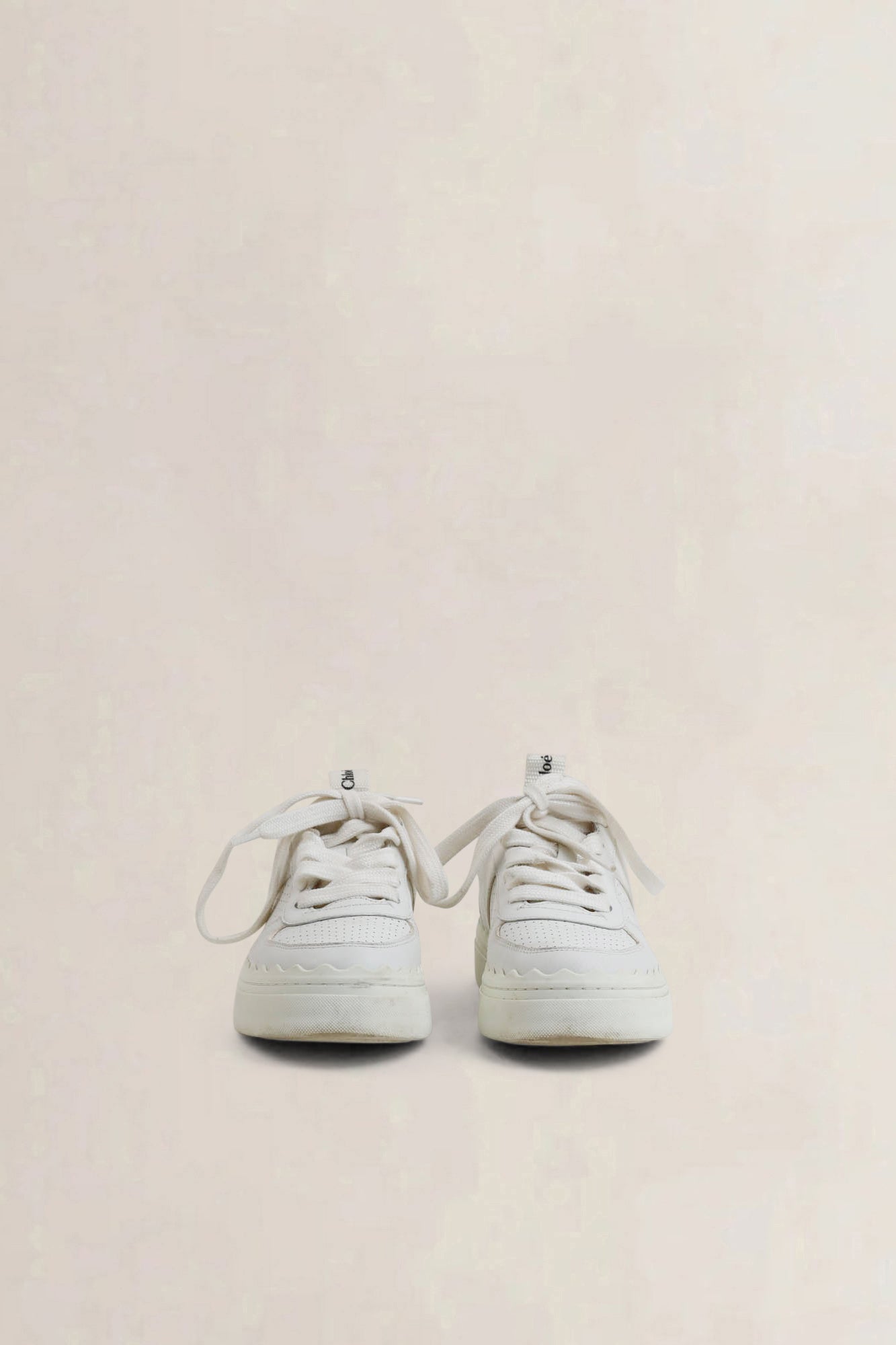 Chloé White Lauren Sneakers