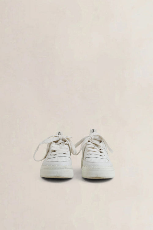 Chloé White Lauren Sneakers