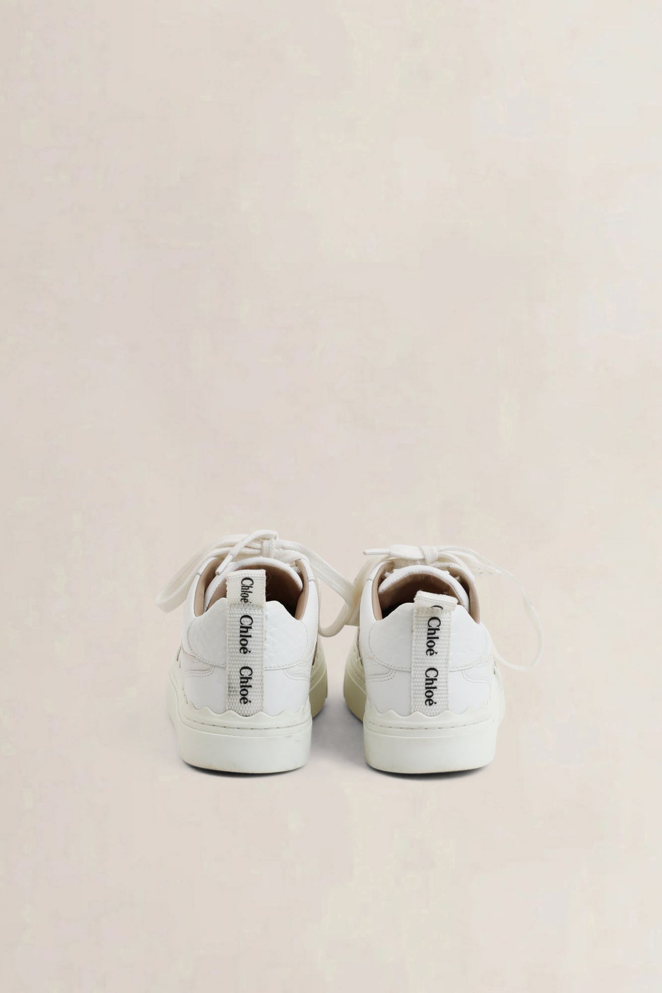 Chloé White Lauren Sneakers