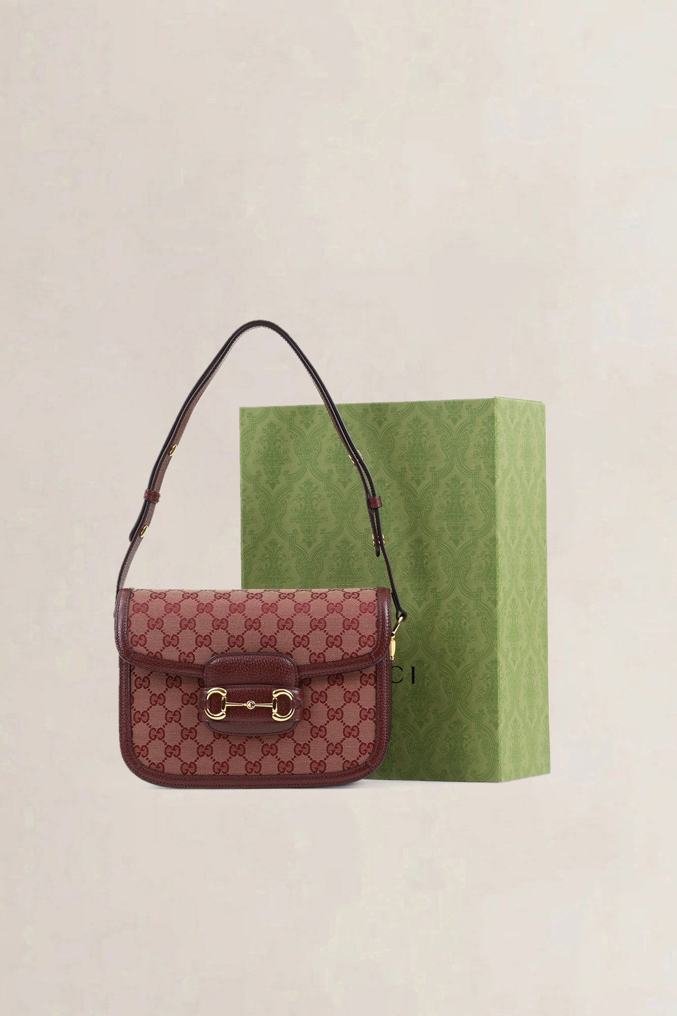 Gucci Burgundy Horsebit — preloved