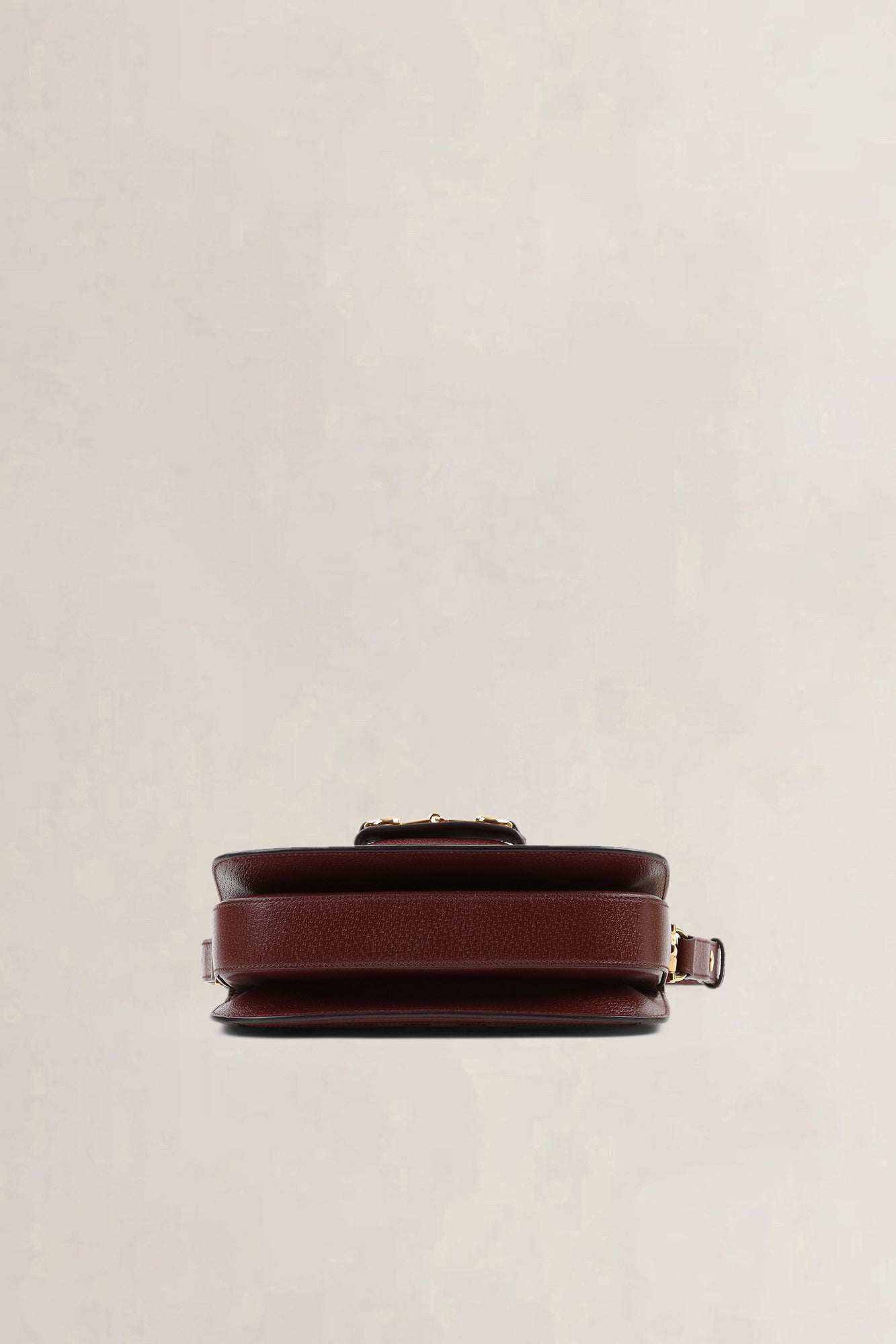 Gucci Burgundy Horsebit Crossbody Bag