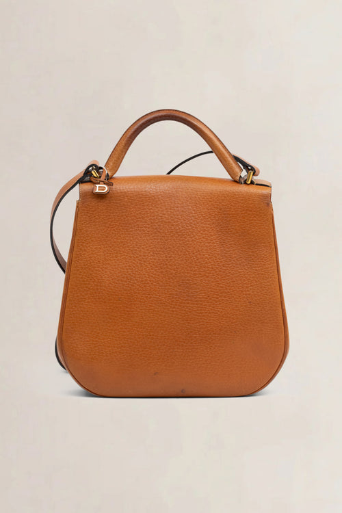 Delvaux Camel Crossbody Bag