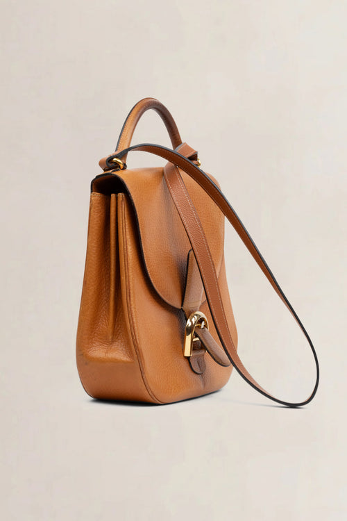 Delvaux Camel Crossbody Bag