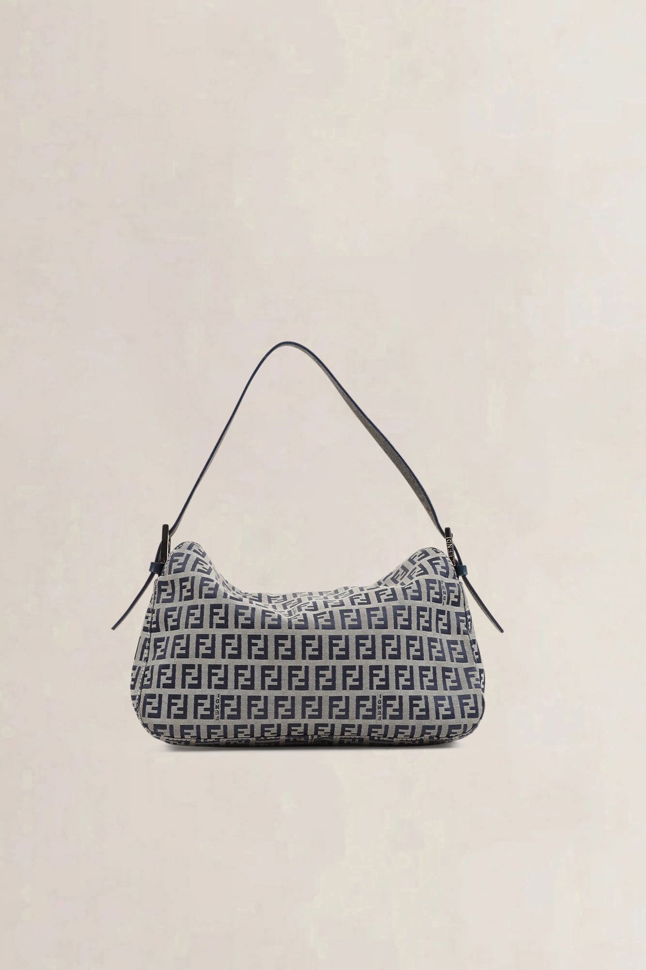 Fendi Blue Zucchino Shoulder Bag