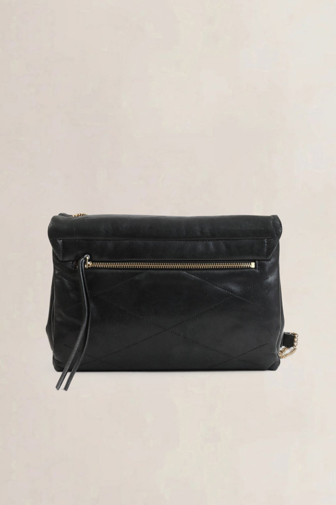 Lanvin Black Sugar Shoulder Bag