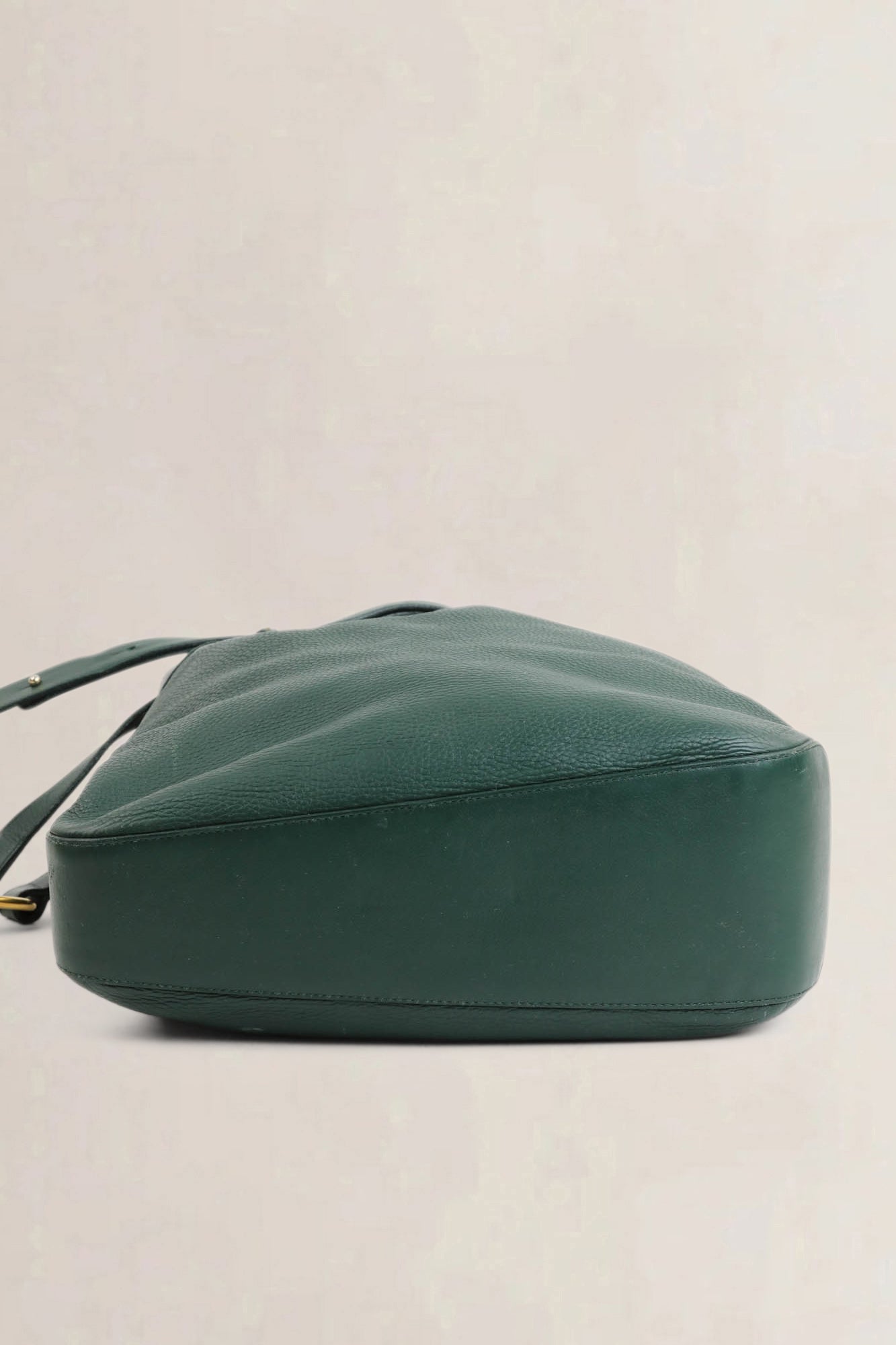 Delvaux Green Cattogan Trotteur Shoulder Bag